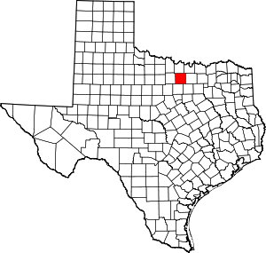 Wise County location in Texas.